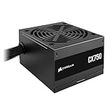 CORSAIR CX750 80 Plus ブロンズ 非モジュラー 低ノイズ ATX 750 ワット 電源 - NA - ブラック