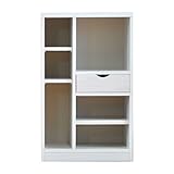 アルファタカバ キャスター付きランドセルラック 使いやすいコンパクトオープンラック タスク(ホワイト)