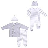 Asher and Olivia SLEEPWEAR ベビー・ガールズ カラー: グレイ