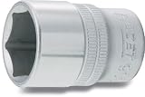 HAZET(ハゼット) ソケット 6角 900-25 二面幅:25×差込角:12.7×全長:44mm 1個