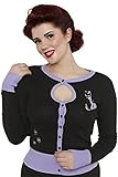 Voodoo Vixen - Black Isabella Cardigan S / Black