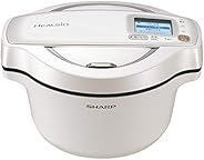 シャープ ヘルシオ ホットクック 電気 調理 無水 鍋 1.6L(2~4人用) スマホ連携 ホワイト KN-HW16E-W