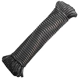 WELLINGTON CORDAGE NPC1830BKS Paracord, Black, 5/32 x 30' by Wellington-Cordage