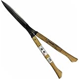 鋼典 安来鋼付止なし刈込鋏 300mm コブ柄 240mm A-33