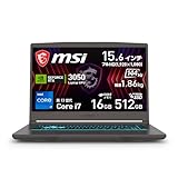 【Amazon.co.jp限定】【第13世代Core i7 & RTX 3050搭載・薄型軽量】MSIゲーミングノートPC Thin15 C