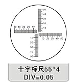 顕微鏡接眼ミクロメーターDIV.0.05 24mmマイクロスケール