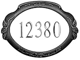Special Lite Products SAP-4110-BLK Address Plaque, Black [並行輸入品]