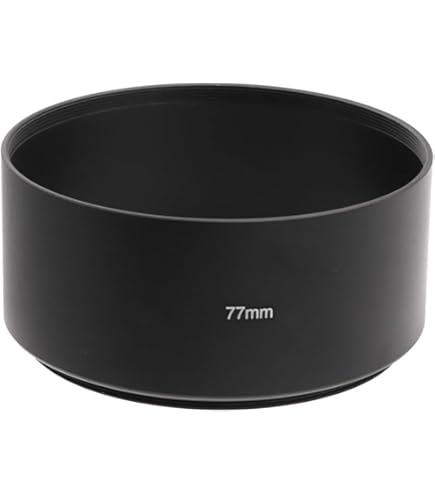 Amazon | Kenko レンズフード メタルフード シルバー KMH-77SV