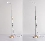 木製フロアランプ、リビングルームシンプルでモダンなアイ・プロテクション・ベッドルーム・スタディ読書垂直テーブル・ランプ高152cm ( 色 : #3 )