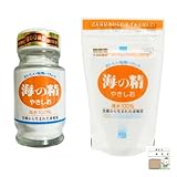 海の精 やきしお 食卓瓶 60g スタンドパック 150g セット 国産 (付替 1個セット)