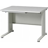 パソコンデスク/平机100 引き出し収納付き 幅100cm×奥行70cm KH100 ホワイト（白）【代引不可】 生活用品 インテリア 雑貨 インテリア 家具 机 デスク デスクターナ [並行輸入品]