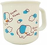 アサヒ興洋 子供耐熱コップ もぐもぐぞう ブルー