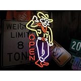 ネオンサイン カウボーイ オープン COW BOY OPEN ネオン管 ネオンライト 店舗照明 ガレージ アメリカン雑貨
