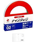 Amazon | ニチバン 両面テープ ナイスタック (一般) 10mm×20m NW-10