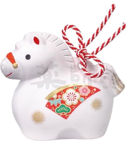 Amazon.co.jp: 伊勢神宮(三重 伊勢)五十鈴(干支陶器製置物＋鈴) 令和6