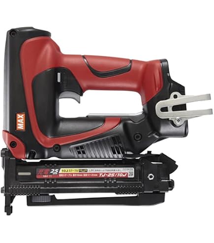 ユ*べ様 【新品・未使用】ダー トマックスTRZ 4本 TR1本ジャッカルゲキダ Amazon | マックス 充電式タッカ 本体のみ TJ-25/4J | ガンタッカー