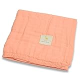 Fabric Plus 夢みるどうぶつえんガーゼケット ももいろフラミンゴ 85×105cm 綿100% 日本製