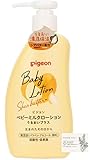 ピ ジョ ン pi ge on 0ヵ月〜 ベビーミルクローション 保湿 スキンケア (ベビーミルクローションうるおいプラス300g, 1個)