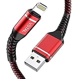 iPhone充電ケーブル 2M 3本セット アイフォン充電 ライトニング 長い 高耐久 ナイロン Lightning USB 急速充電&デー