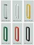UNION ユニオン ドアハンドル ショート G500-53-076-L300 アクリル、ホワイト 内/外１セット