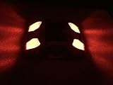 車型ソーラー2×2LED（4LED） 赤色『常時点灯タイプ』道路鋲、路肩鋲、階段ランプ【 省エネ 】【 耐久性 】アルミ合金車庫駐車場