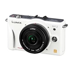 Panasonic デジタル一眼カメラ GF2 レンズキット(14mm/F2.5パンケーキレンズ付属) フルハイビジョンムービー一眼 シェルホワイト DMC-GF2 C-W