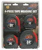 ATD Tools (330) 4-Piece Measure Tape Set [並行輸入品]