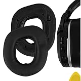 Geekria イヤーパッド QuickFit 互換性 パッド TurtleBeach Stealth 700 Gen 2 Stealth 700 Gen 2 MAX ヘッドホンに対応 パッド イヤー/イヤーカップ プロテインレザー (黒)