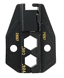 Paladin 2687 1300/8000 Series Combo Die for RJ45 WE/SS Modular Plugs and Cable TV F RG6/RG6-Quad Coa