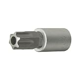 (STRAIGHT/ストレート) 3/8"(9.5mm) ヘクサロビュラビットソケット T60 (いじり止め付) 10-522