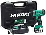 【Amazon.co.jp限定】HiKOKI(ハイコーキ) 10.8V 充電式 インパクトドライバー 初回修理保証付き 畜電池×1個、急速充
