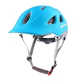Flameer 自転車用ヘルメット　サイクリング　 軽量　　衝撃吸収　通気性　4色選択　調整可能　アウトドア　安全保護 - 青
