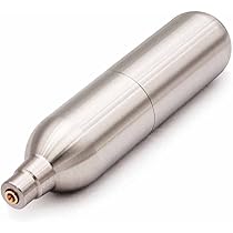 Amazon.co.jp: AOLS ステンレス製 12g co2ボンベタンク GBB用 再