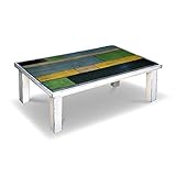 座卓 Le genou 120cm 長方形 幅120cm 奥行75cm 高さ38cm アンティーク ビンテージ風 長方形 座卓 ヒーターなし 洋室 和室に合う座卓 レトロ 北欧風ジャパニーズデザイン リビングテーブル 和ジャパニーズモダン 