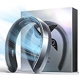 【2024進化・風量最強】DesertWest 首掛け扇風機 ネッククーラー 4000mAh 14時間連続使用 折りたたみ式 ネックファン 