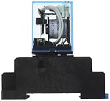 Uxcell 5 Amp 240 VAC / 28vdc 24 V DC 14-pin 4pdt hh54pコイル電源リレーソケット付き