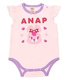 ANAP KIDS ポンポンちゃんBABYロンパース ピンク 70