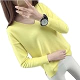 Heaven Days（ヘブンデイズ） ニット セーター ニットプルオーバー Vネック ルーズニット 無地 シンプル レディース 1710M0193