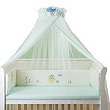 kqcnifvnklm Baby Mosquito Net、子供たちのBeding withブラケットフロントガラスMosquito Netプリンセスベッドベッドキャノピー diameter200cm
