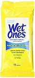 Wet Ones Antibacterial Hand Wipes Travel Pack, 15-Count (Pack of 12) (並行輸入品)