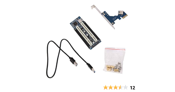 Amazon Co Jp Toogoo Pci E Express X1 To Dual Pci Riser Extendアダプタカード 1m Usb3 0 ケーブル付き Win00 Xp Vista Win7 Win8 Linux用 パソコン 周辺機器