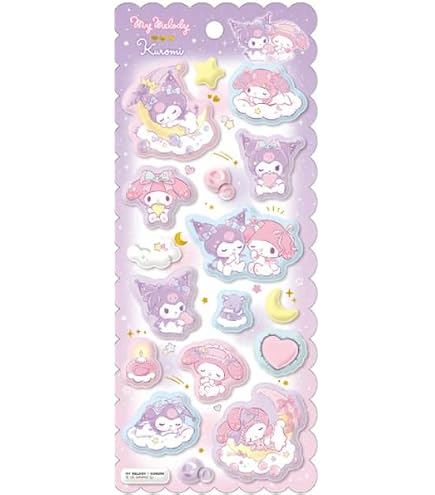 Amazon | シール もちもちマシュマロシール ぷにぷに シナモロール