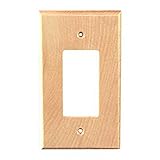 Sierra Lifestyles Traditional Switch Plate, 1 Rocker, Knotty Pine by Sierra Lifestyles