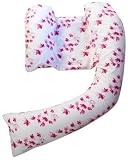 DreamGenii Nursing Pillow Cover (Pink Flowers) by DreamGenii