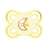Mam完璧な夜のおしゃぶり0+月 (MAM UK LTD) (x 4) - MAM Perfect Night Soother 0+ Month (Pack of 4) [並行輸入品]