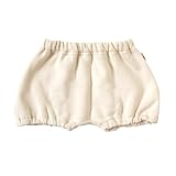 ホッペッタ プラス Hoppetta plus オーガニックコットンかぼちゃパンツ オフ白 80cm 51934