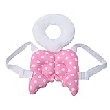 MyMei ベビー ヘルメット リュック型 赤ちゃんのごっつん防止 やわらか セーフティー 安全 怪我防止 頭を保護 乳幼児用 よちよち用 肩紐調節可能 適した年齢4-15ヶ月 (ピンク)