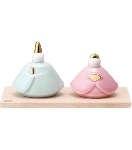 Amazon.co.jp: 雛人形 コンパクト 陶器 小さい 可愛い ひな人形 人形師