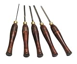 PSI Woodworking LCMINI2 Mini 5-Piece HSS Wood Lathe Chisel Turning Set [並行輸入品]