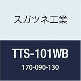 スガツネ工業 ドア用金物 角丁番 TTS-101WB 1